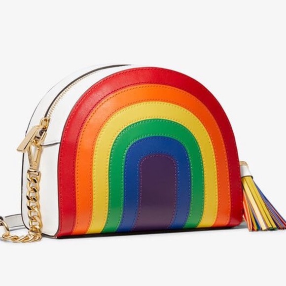 🎈SOLD EBAY 🎈Michael Kors Ginny Rainbow Crossbody - Picture 3 of 6